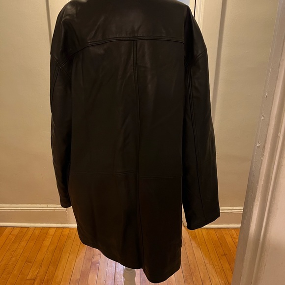 Men’s Jos A Bank brown leather jacket size XL. - Picture 2 of 4